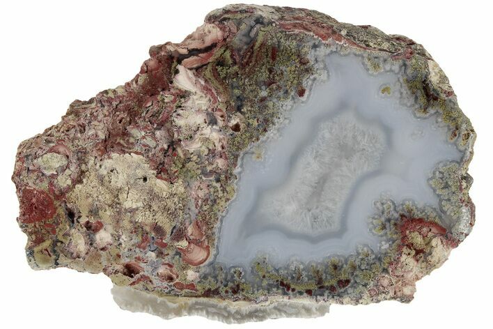 4.7" Moss Agate Section - Java, Indonesia